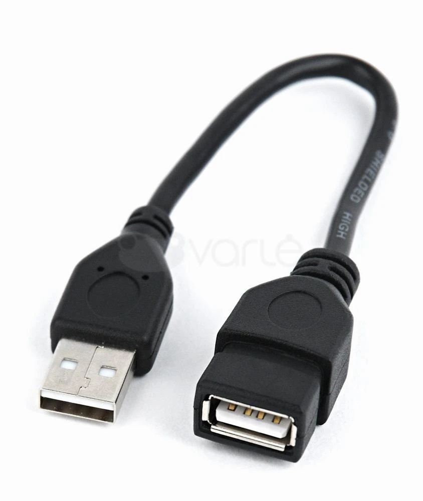 Gembird „Cablexpert“ USB 2.0 prailginimo laidas, 15 cm