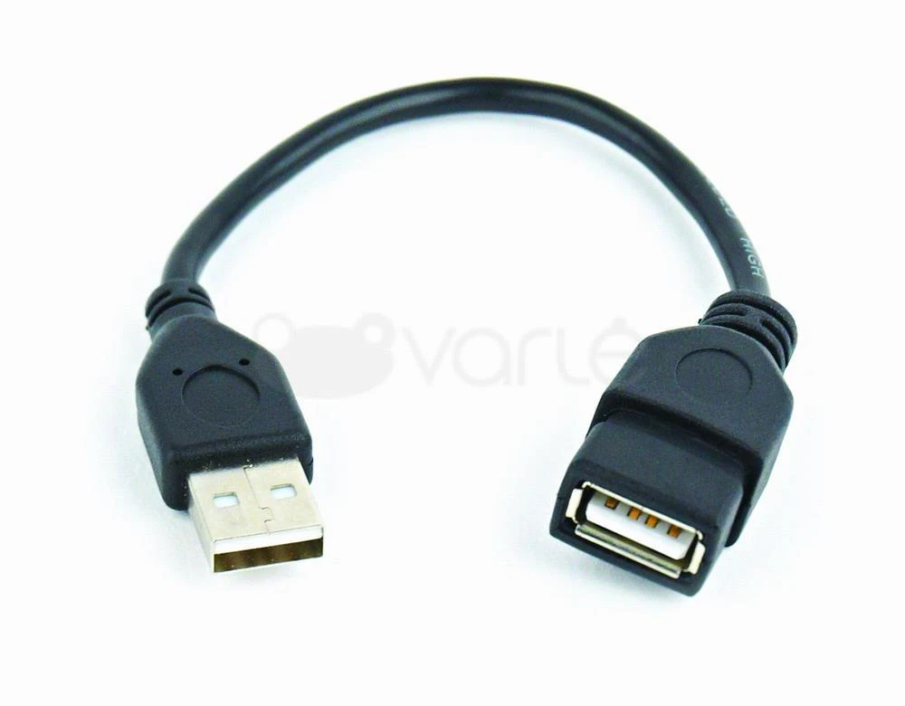 Gembird „Cablexpert“ USB 2.0 prailginimo laidas, 15 cm