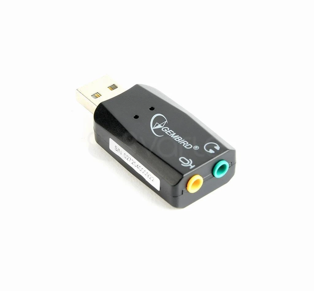 GEMBIRD SC-USB2.0-01 Gembird Premium USB garso plokštė, Virtus Plus