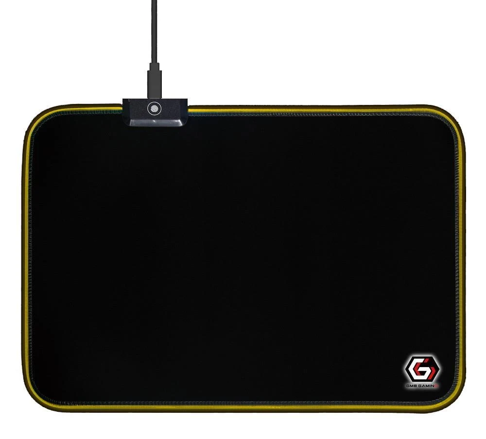 GEMBIRD MP-GAMELED-M Pelės kilimėlis žaidimai su LED šviesos efektu M dydis 250 x 350 mm