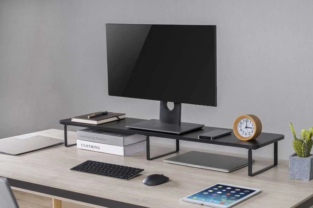 Monitoriaus Laikiklis - Gembird MS-Table2, Juodas