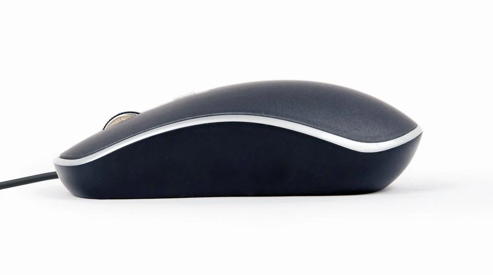GEMBIRD MUS-4B-06-BS Optinė pelė USB juodas/sidabrinis
