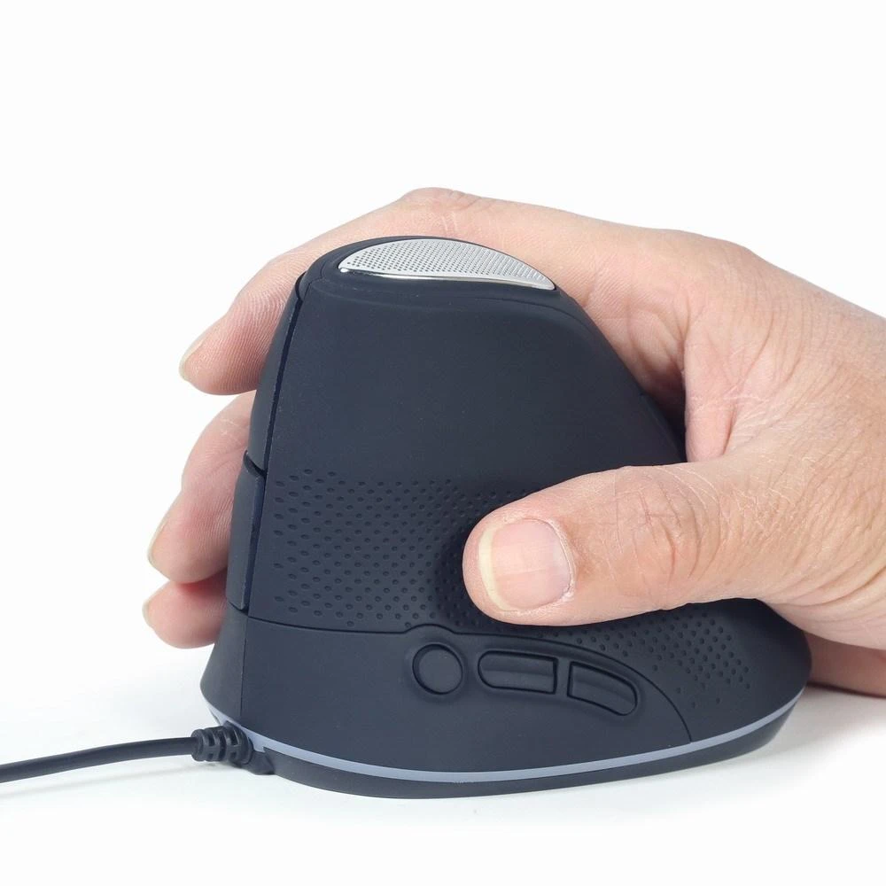 GEMBIRD MUS-ERGO-03 Ergonomic 6-button optinė pelė spacegrey
