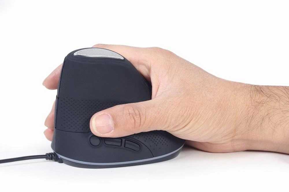 GEMBIRD MUS-ERGO-03 Ergonomic 6-button optinė pelė spacegrey