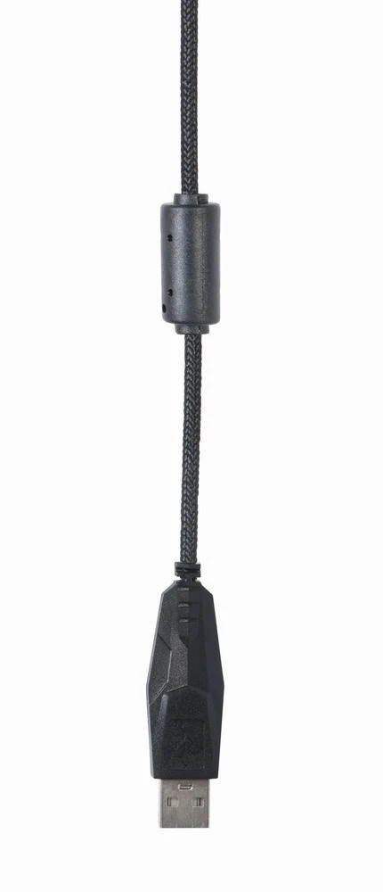 GEMBIRD Illuminated large size pelė su laidu USB juodas