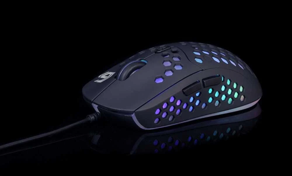 GEMBIRD USB žaidimų RGB apšvietimas pelė RAGNAR RX400 6 mygtukai 7200DPI