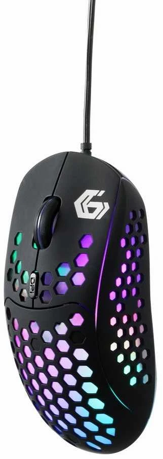 GEMBIRD USB žaidimų RGB apšvietimas pelė RAGNAR RX400 6 mygtukai 7200DPI