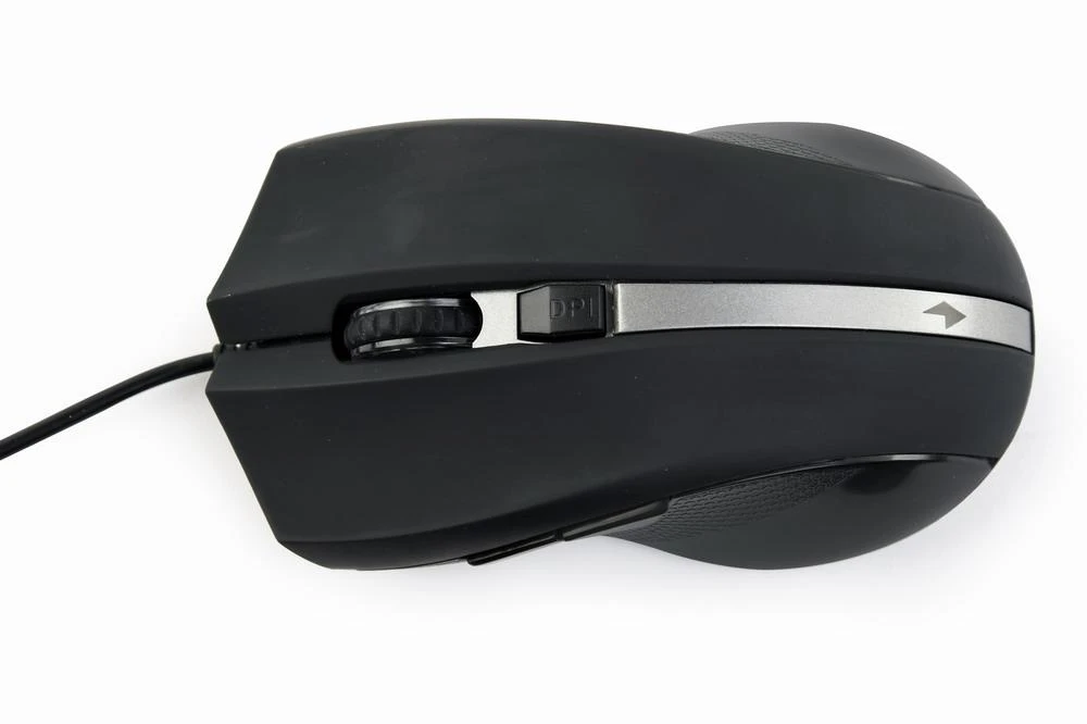 GEMBIRD MUSW-4BSC-01 Silent Optinė belaidė pelė juodas Type-C imtuvas