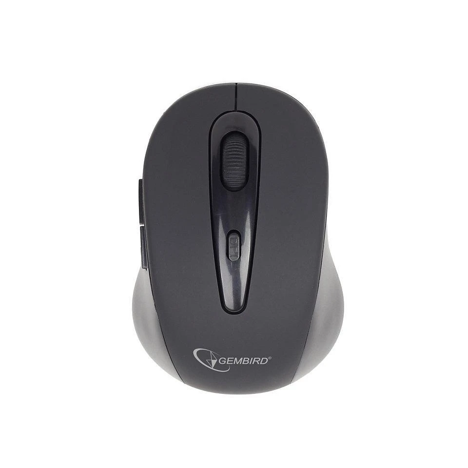 Gembird | MUSWB2 | Optinė Bluetooth pelė | 6 button | Juodas, Pilkas