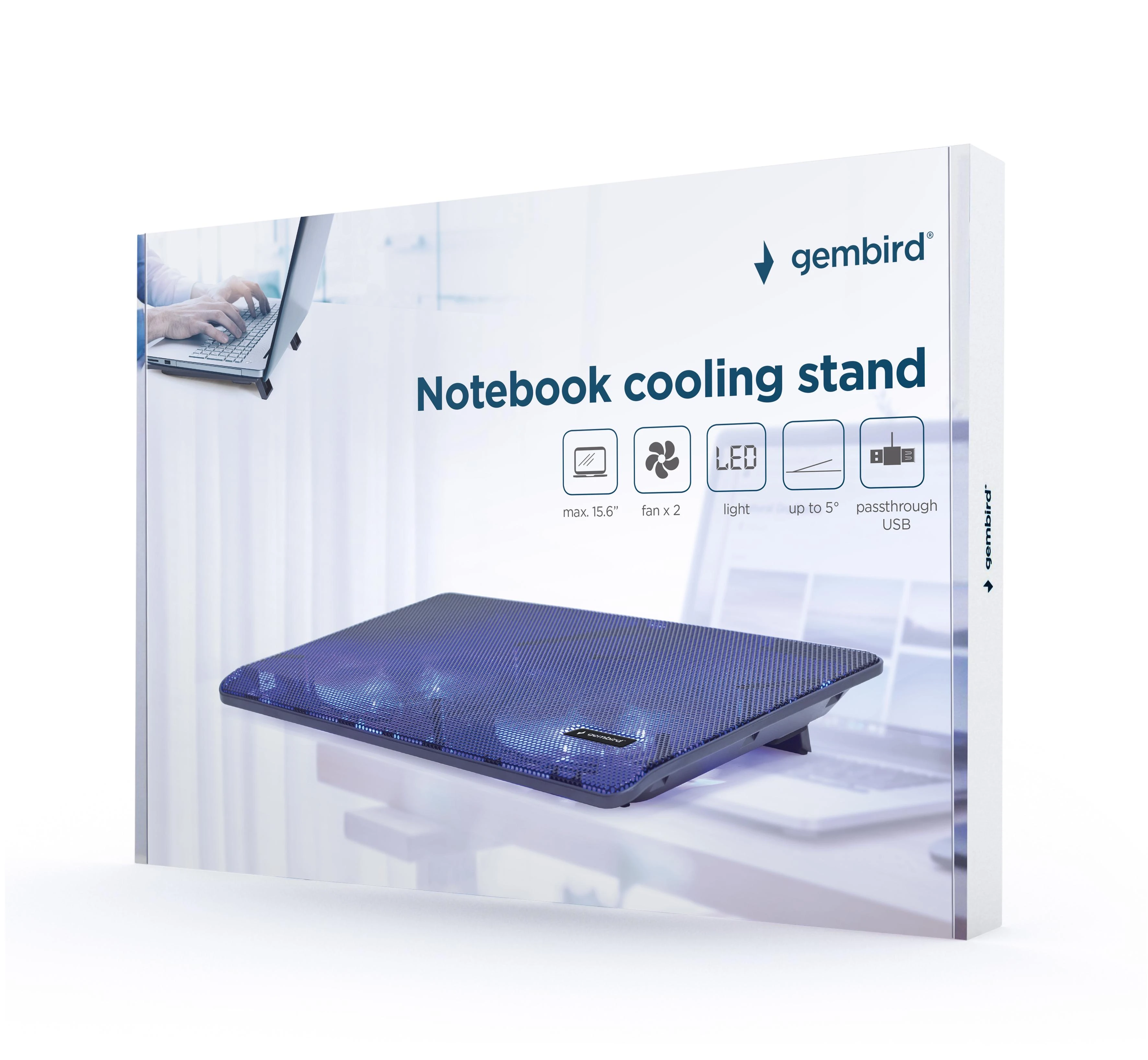 Gembird | Tinka iki 15.6 " | Notebook Cooling Stand | NBS-2F15-05