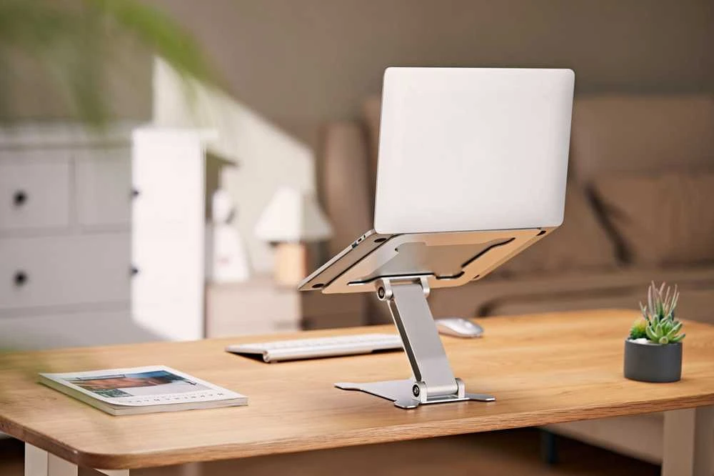 Gembird Foldable notebook riser stand | NBS-D1-03 | Sidabrinis