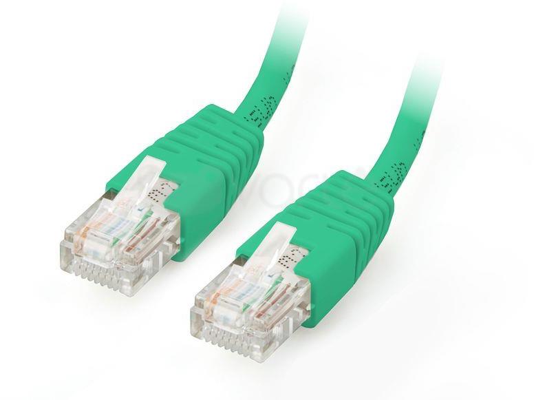 GEMBIRD PP12-3M/G Gembird patchcord RJ45, cat.5e, UTP, 3m, žalias