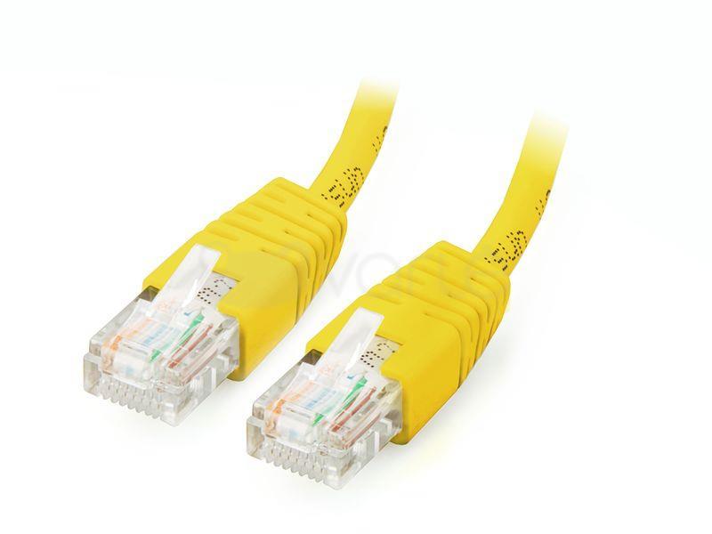 GEMBIRD PP12-3M/Y Gembird patchcord RJ45, cat.5e, UTP, 3m, geltona