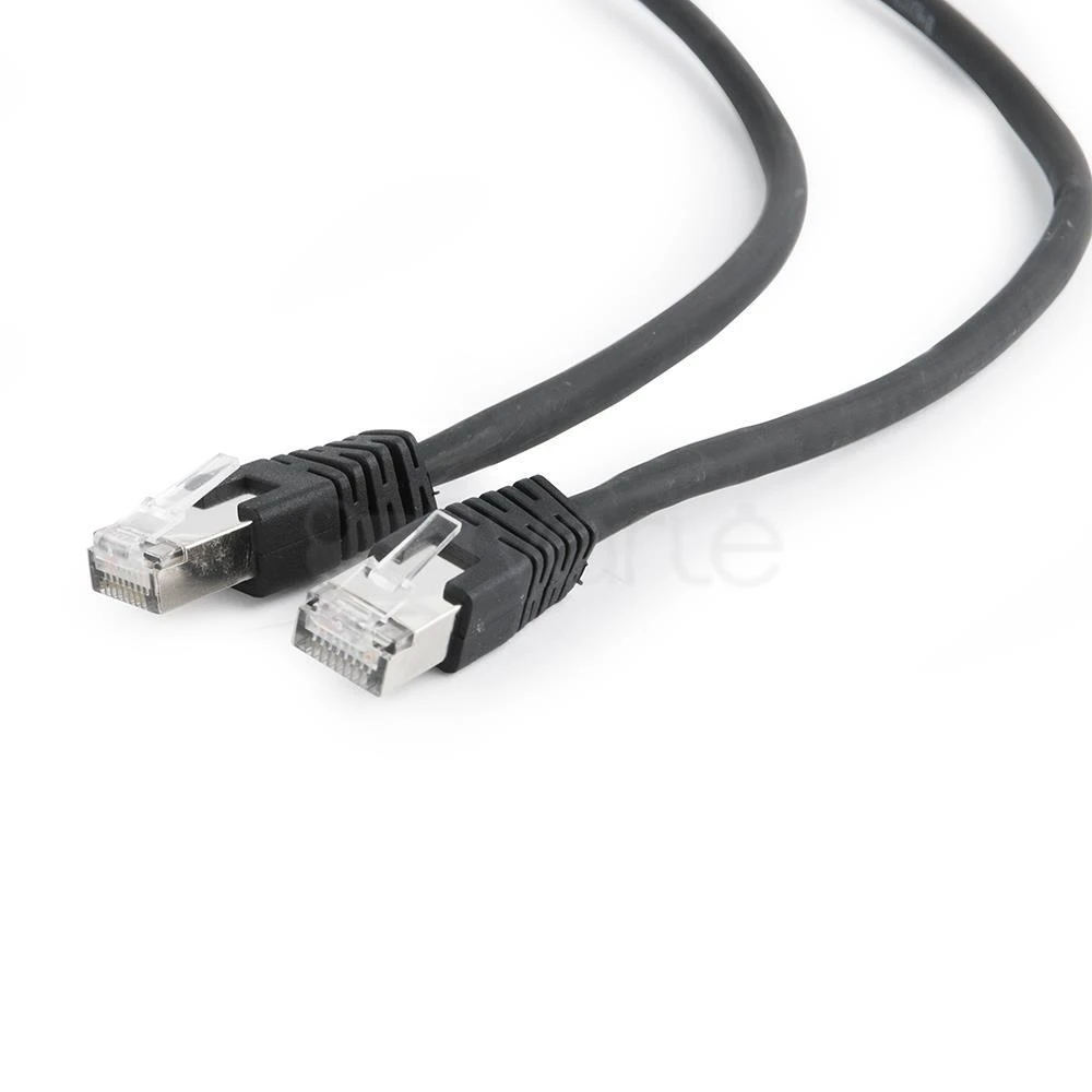 GEMBIRD PP6A-LSZHCU-BK-5M Gembird patchcord RJ45, kat. 6A,SFTP, LSZH, 5m, juodas