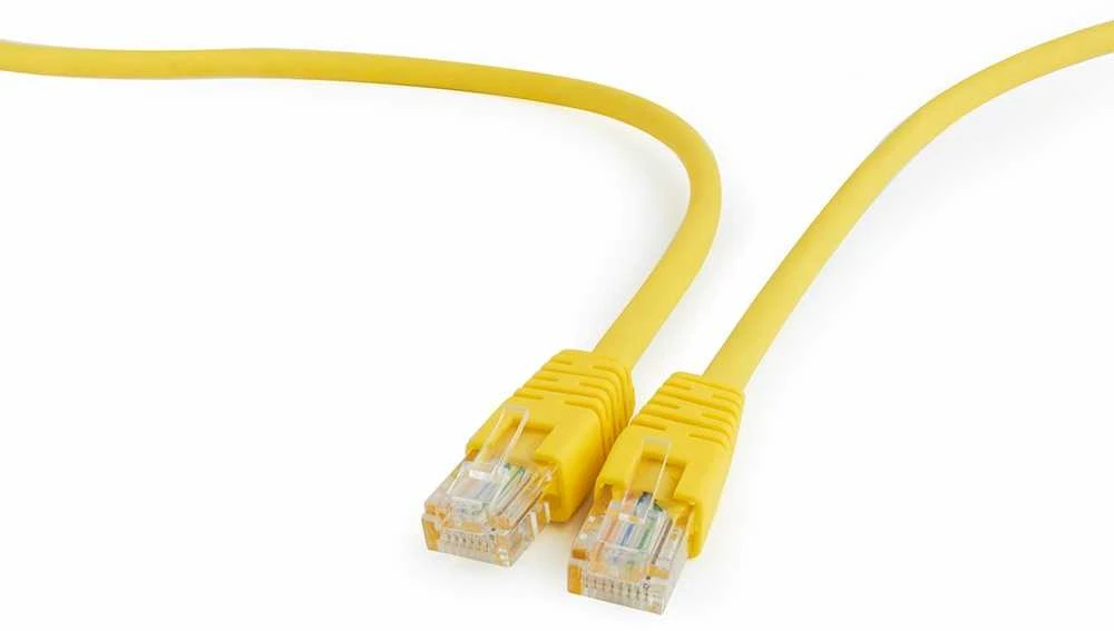 GEMBIRD CAT5e UTP Patch laidas geltonas 2m