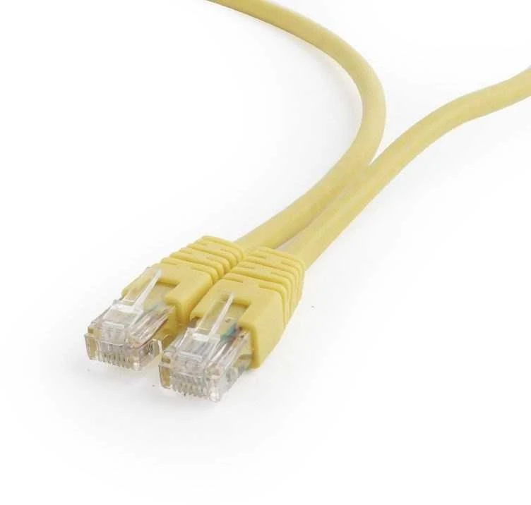 GEMBIRD PP6U-5M/Y Gembird UTP Cat6 Patch laidas, 5 m, geltonas