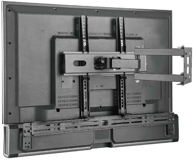 Gembird TVM-SB-01 garsiakalbių laikiklis Wall Steel Juodas