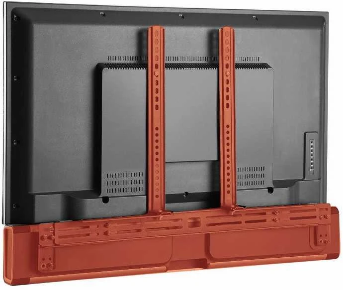 Gembird TVM-SB-01 garsiakalbių laikiklis Wall Steel Juodas