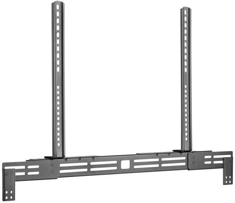 Gembird TVM-SB-01 garsiakalbių laikiklis Wall Steel Juodas