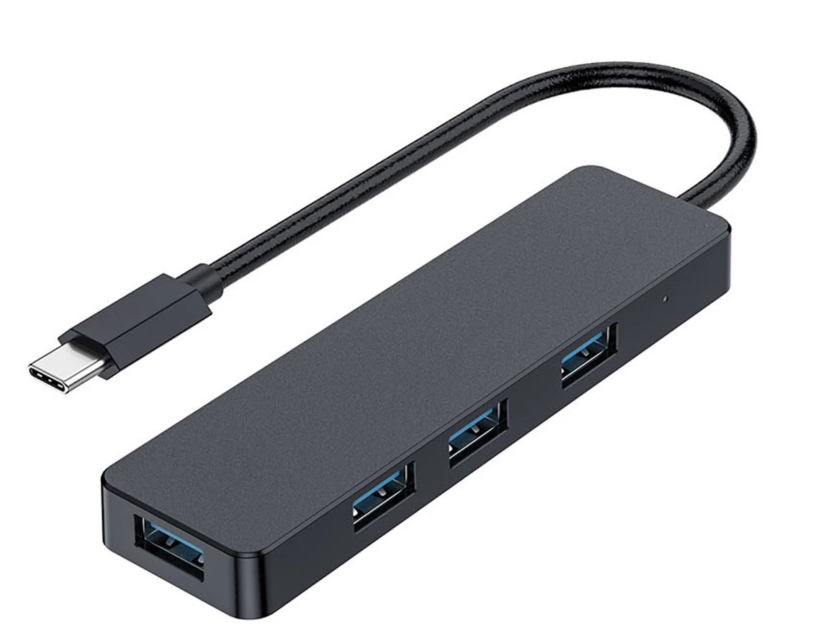 Gembird USB-C HUB su keturiais prievadais