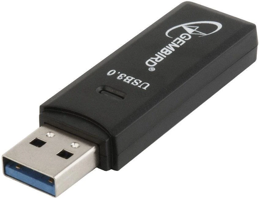 GEMBIRD UHB-CR3-01 Gembird kompaktiškas USB 3.0 SD/MicroSD kortelių skaitytuvas, lizdinė plokštelė