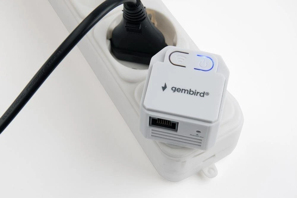 Gembird | WNP-RP300-03 | Wi-Fi kartotuvas | 2,412–2,484 GHz | 300 Mbit/s | 10/100 Mbit/s | Ethernet LAN (RJ-45) jungtys 1 | Antenos tipas 2xVidinė