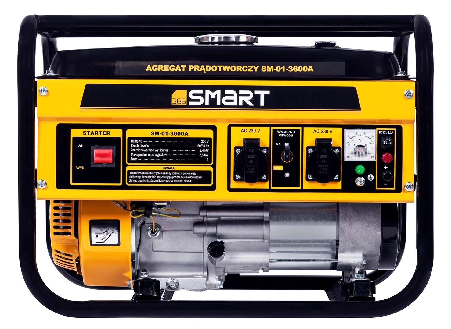 SMART365 2,6kW 1-fazis generatorius (01-3600A)