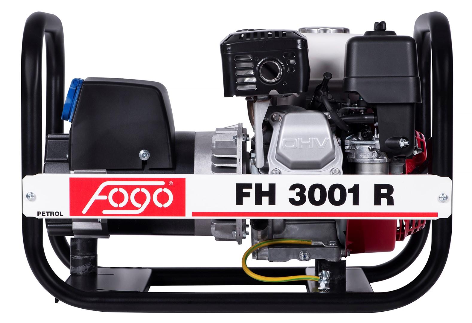 FOGO GENERATOR PRZENOŚNY FH 3001 R 2,7KW/230V, STABILIZACJA NAPIĘCIA, SILNIK HONDA