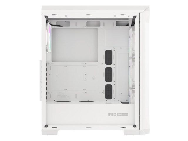 Genesis | Kompiuterio korpusas | IRID 505 ARGB | Šoninis langas | Baltas | Midi Tower | ATX
