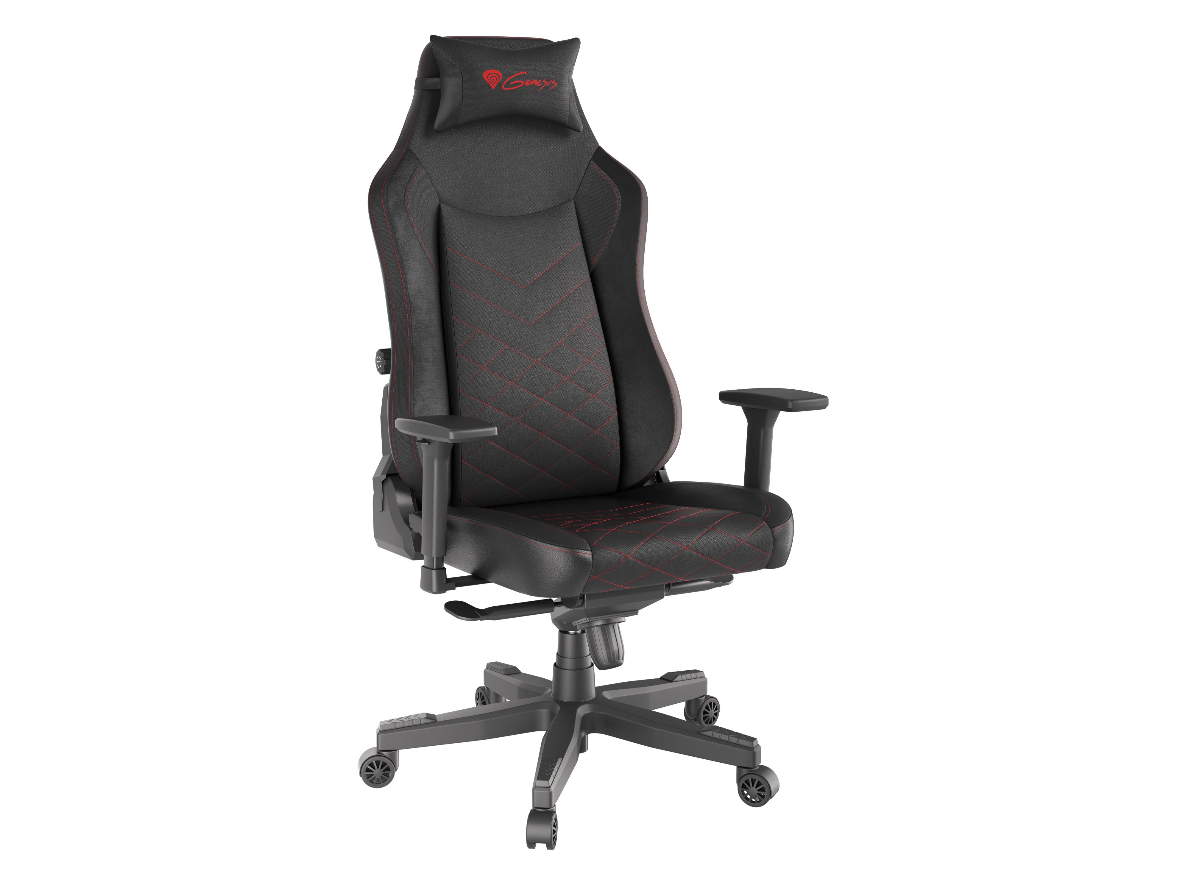 Žaidimų kėdė Genesis Nitro 890 Gaming Chair, Juoda-raudona