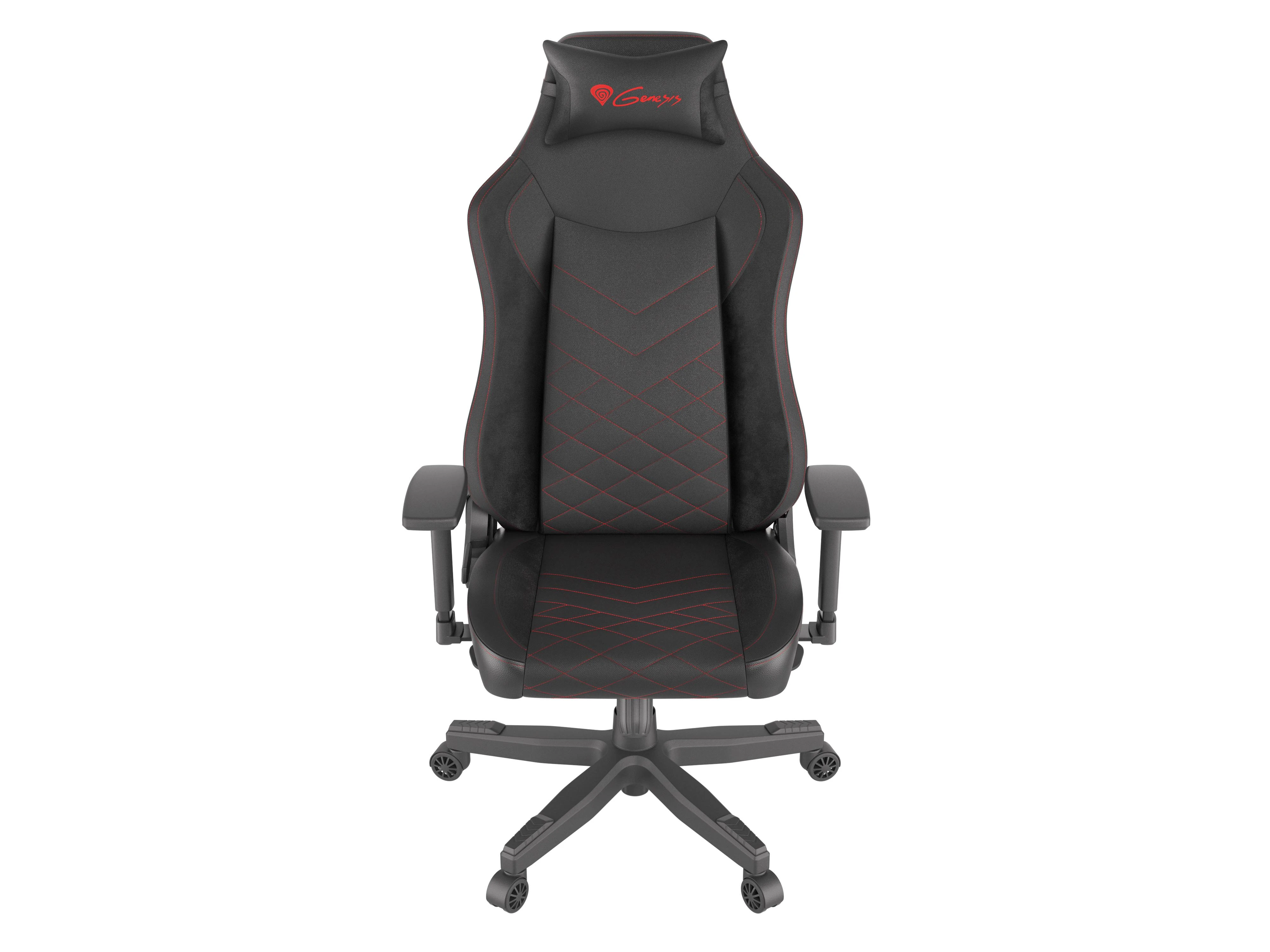 Žaidimų kėdė Genesis Nitro 890 Gaming Chair, Juoda-raudona