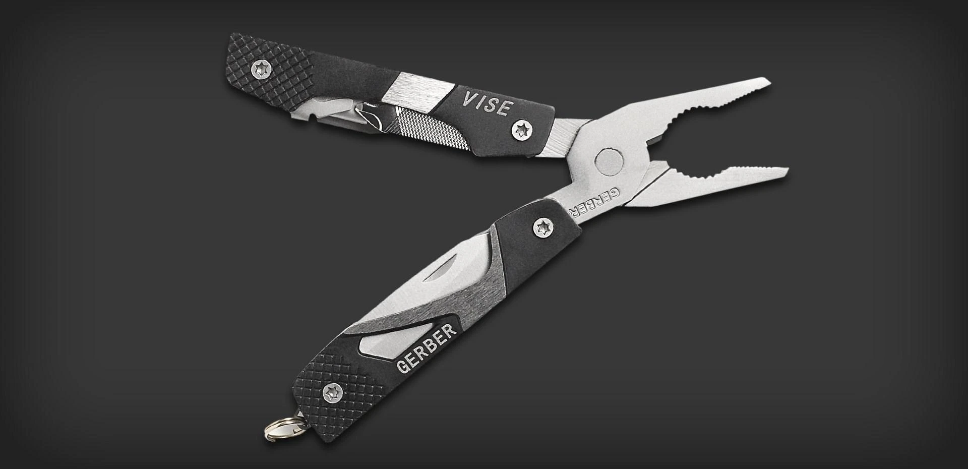 Multitool Gerber Vise juodas