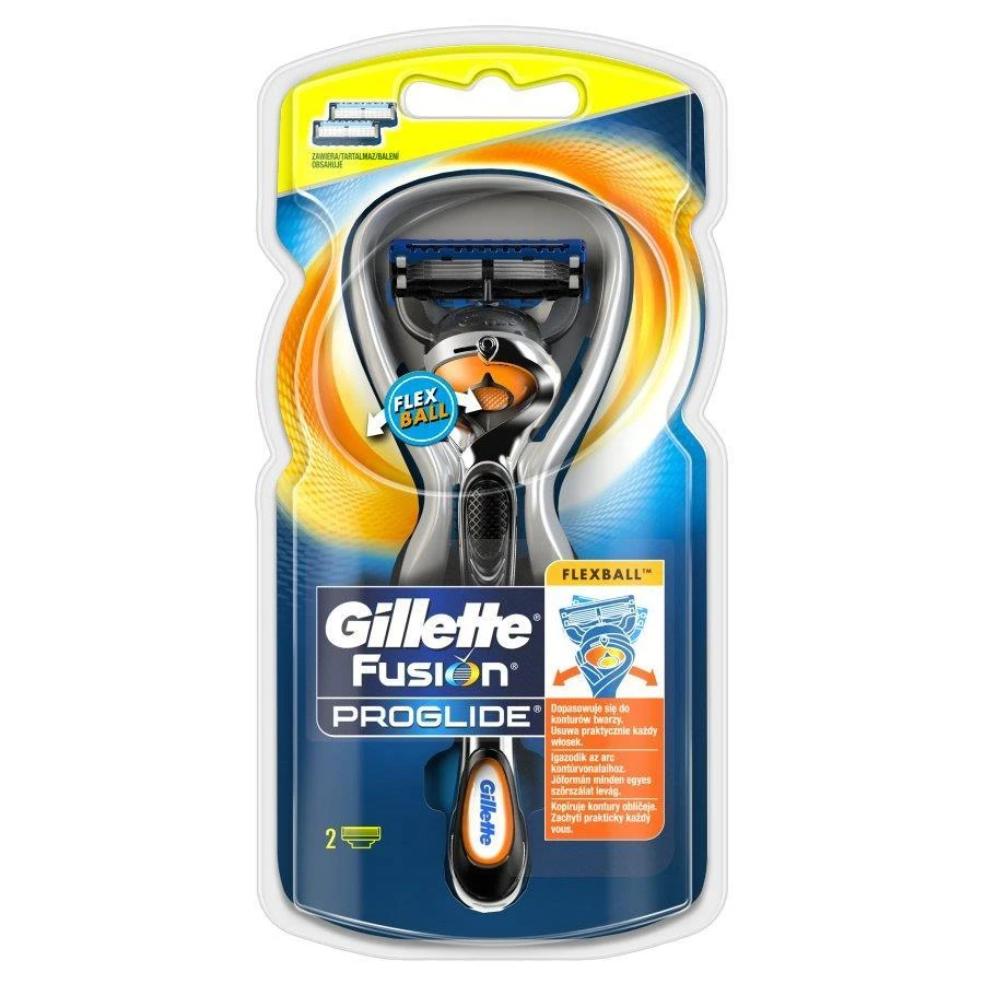 Gillete Skustuvas Gillette FUSION Proglide Flexball Manual 2 galv.