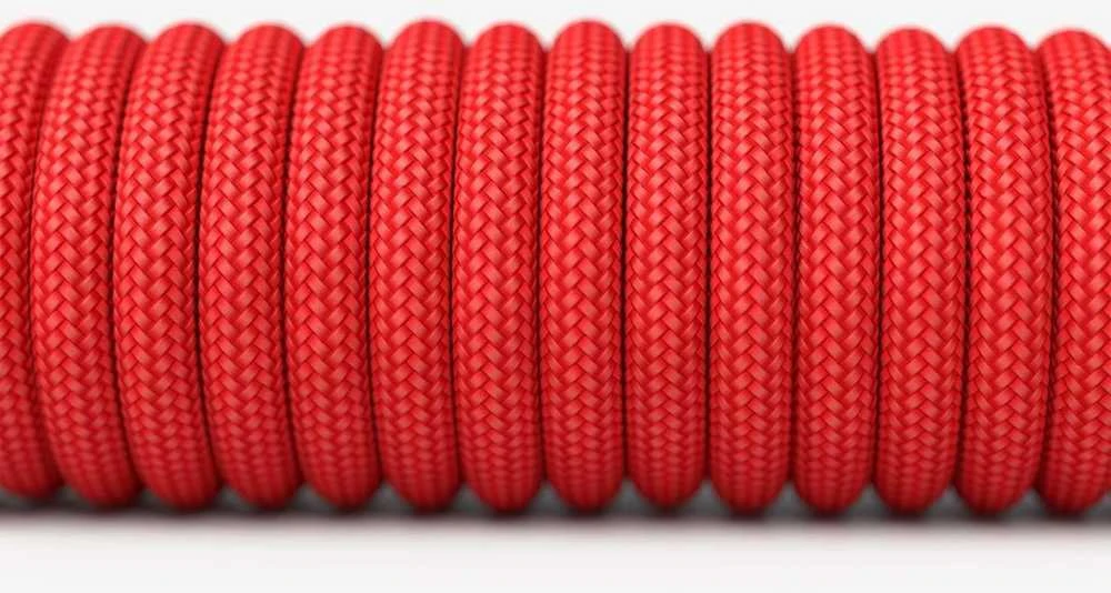 Glorious Pelės kabelis Ascended Cable V2 - Crimson Red