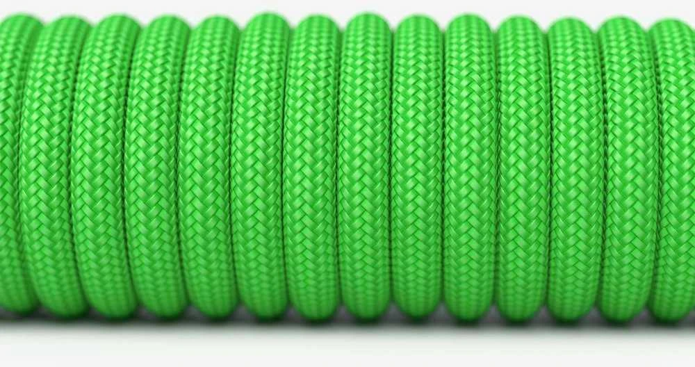Glorious Pelės kabelis Ascended Cable V2 - Gremlin Žalias