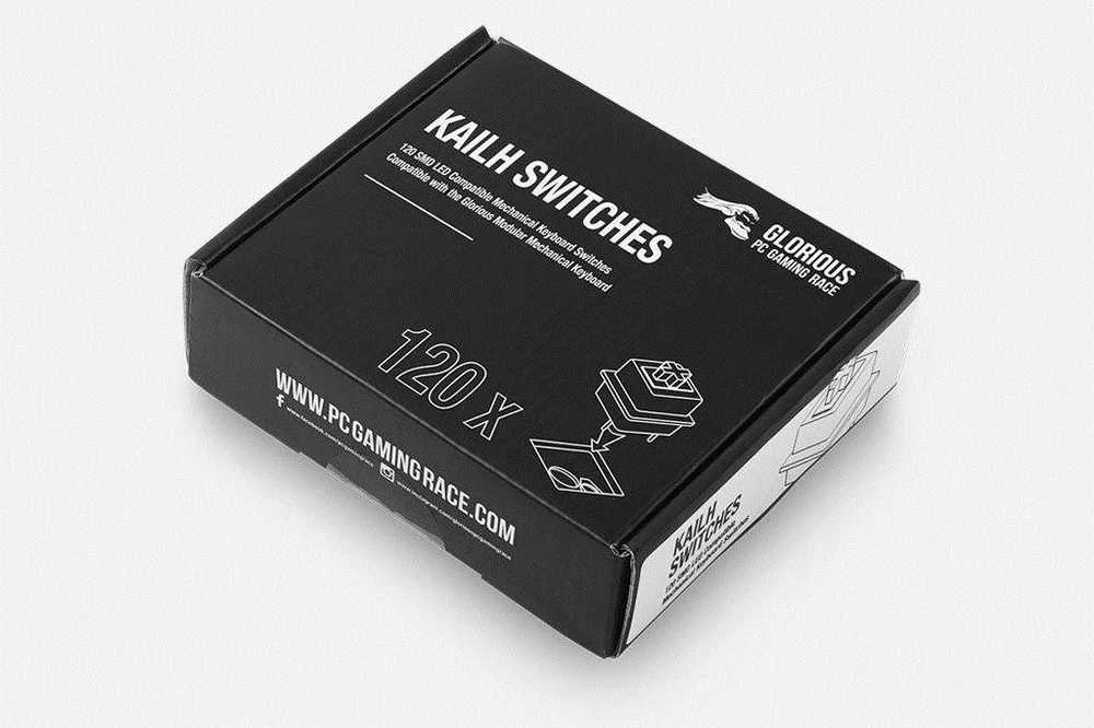 Glorious Speed Kailh Bronze Switches klavišai klaviatūrai (120 vnt)