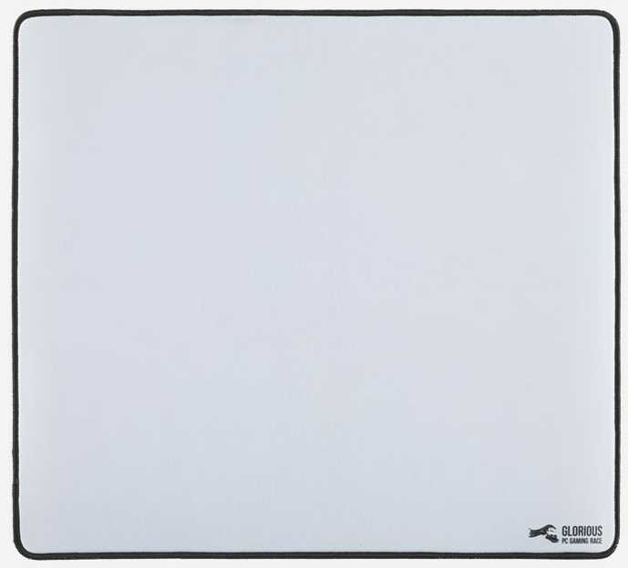 Glorious White pelės kilimėlis Extended 41x46cm
