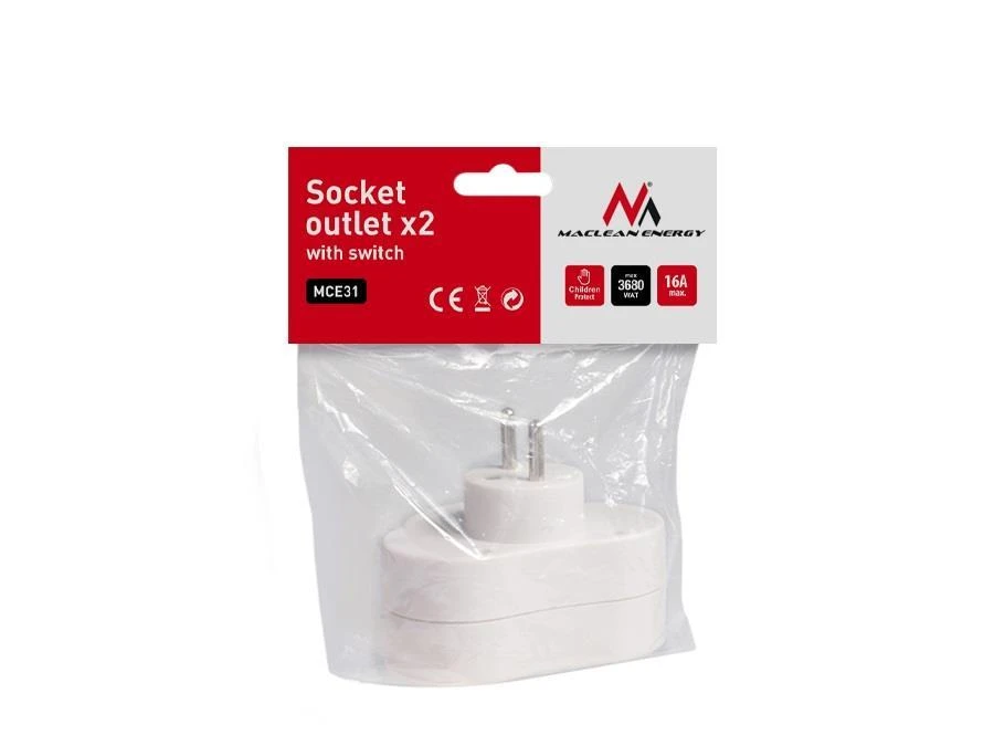 KIŠTUKINIS LIZDAS SU IŠJUNGIKLIU MCE-31 3680 W MACLEAN ENERGY