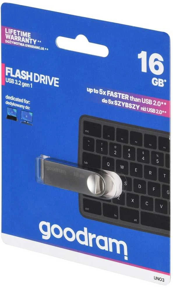 Blow PENDRIVE 16GB GOODRAM UNO3 USB3.2