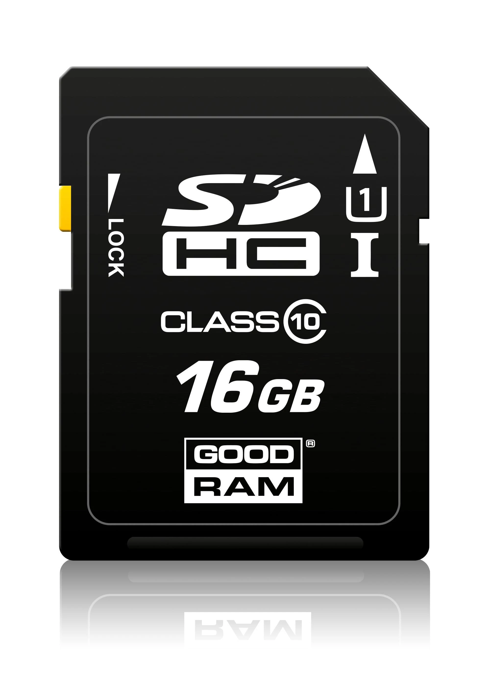 Atminties kortelė GOODRAM SDHC 16GB 10 klasės UHS