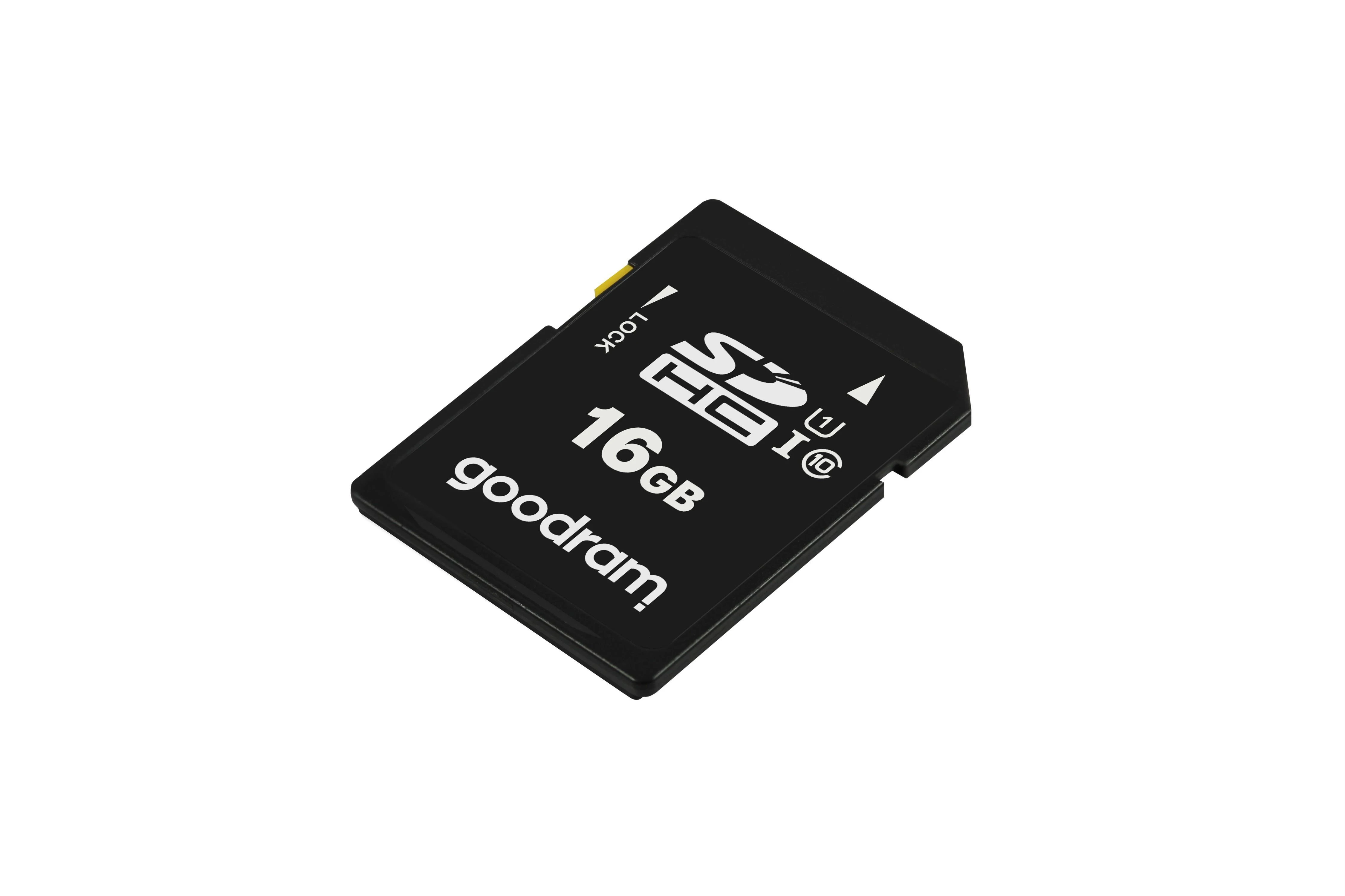 Atminties kortelė GOODRAM SDHC 16GB 10 klasės UHS