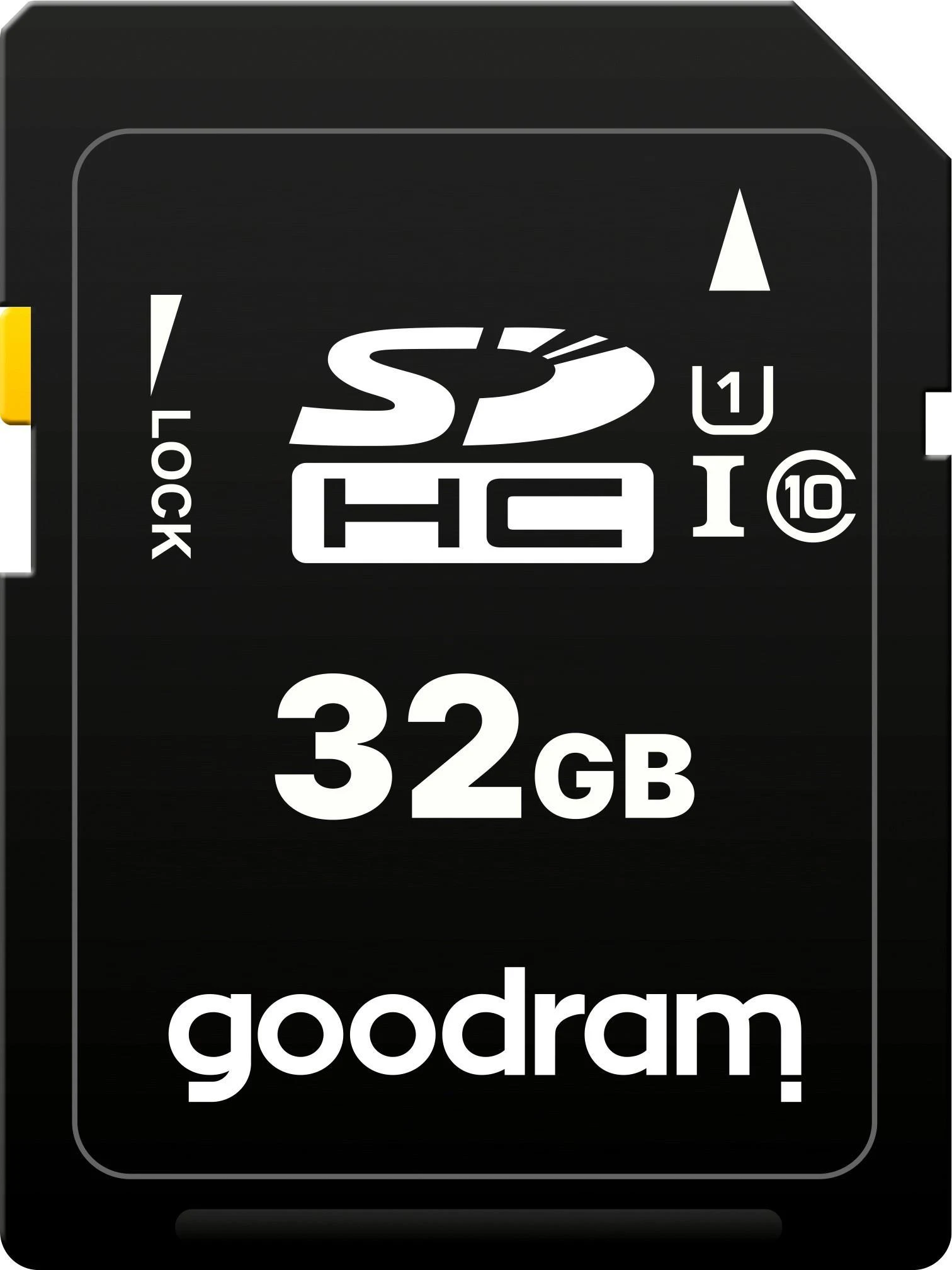 Goodram 32GB SDHC kortelė su užrakto jungikliu