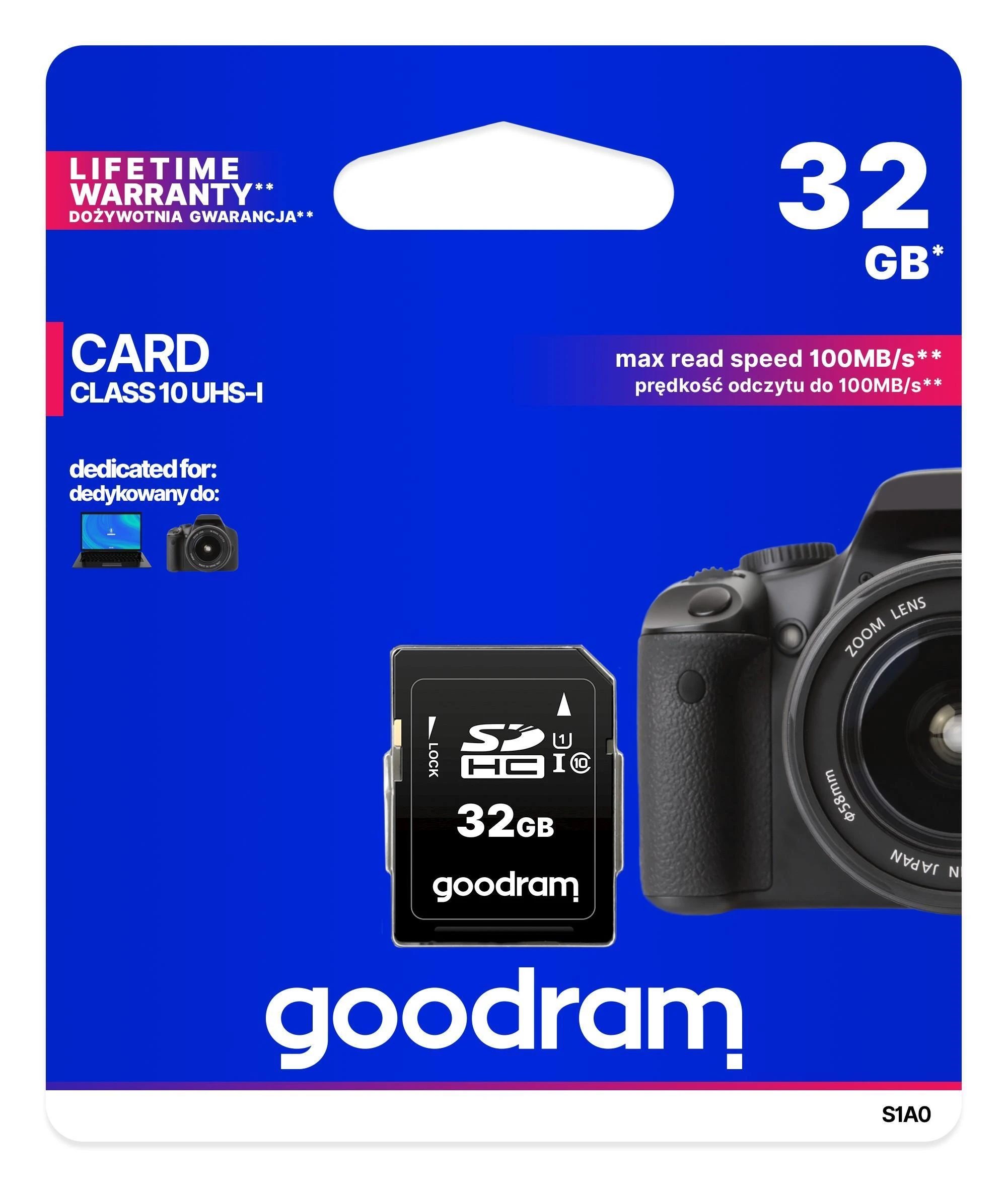 Atminties kortelė GOODRAM SDHC 32GB 10 klasės UHS