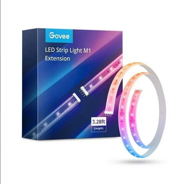 GOVEE H100E LED JUOSTOS pratęsiklis 1M, RGBIC+, SUDERINAMUMAS