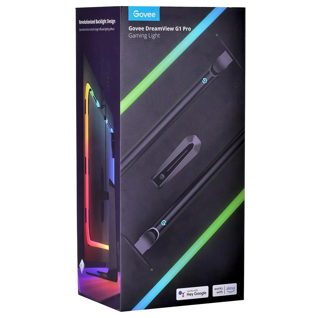 „Govee H604A Dreamview G1 Pro“ | „Lampy LED“ | RGBICWW, „Wi-Fi“, „Alexa“, „Google“