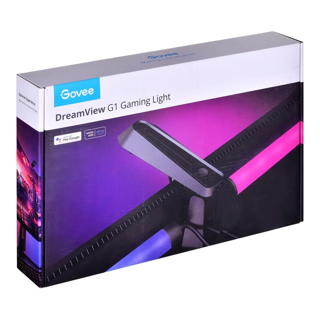Ausinės Govee H604B „Dreamview G1“ | LED apšvietimas | RGBIC, „Wi-Fi“, „Alexa“, „Google“
