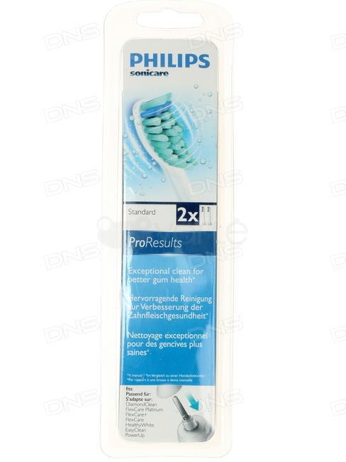 Philips Sonicare ProResults Standartinės „Sonic“ dantų šepetėlio galvutės HX6012/07