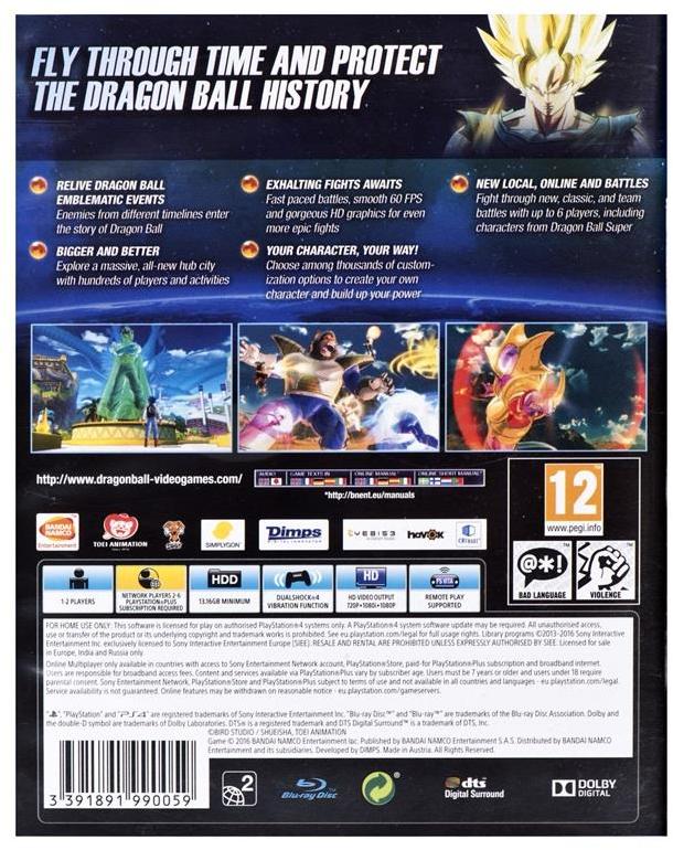 Bandai Namco Dragon Ball Xenoverse 2 PS4