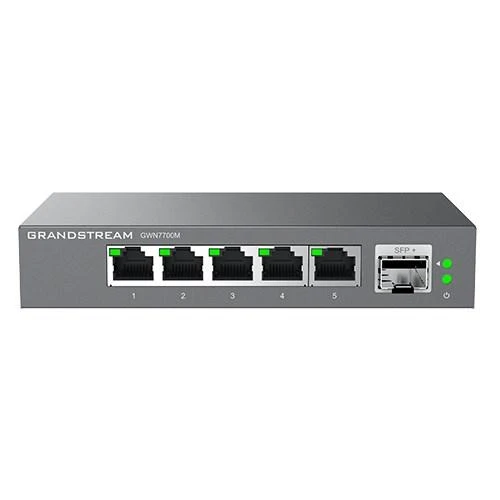 Šakotuvas Komutatorius - Grandstream GWN 7701 8-Portis Gigabit Juodas