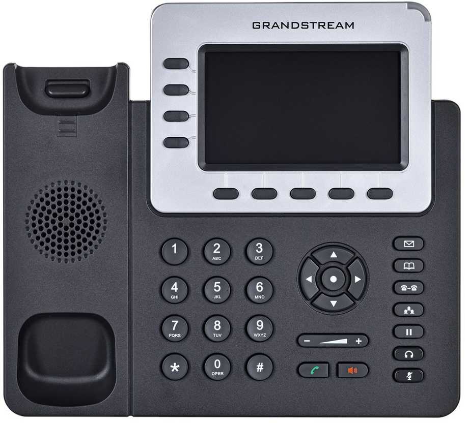 IP telefonas Grandstream GXP2140, juodas